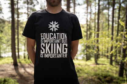 Skiing is importanter T-shirt